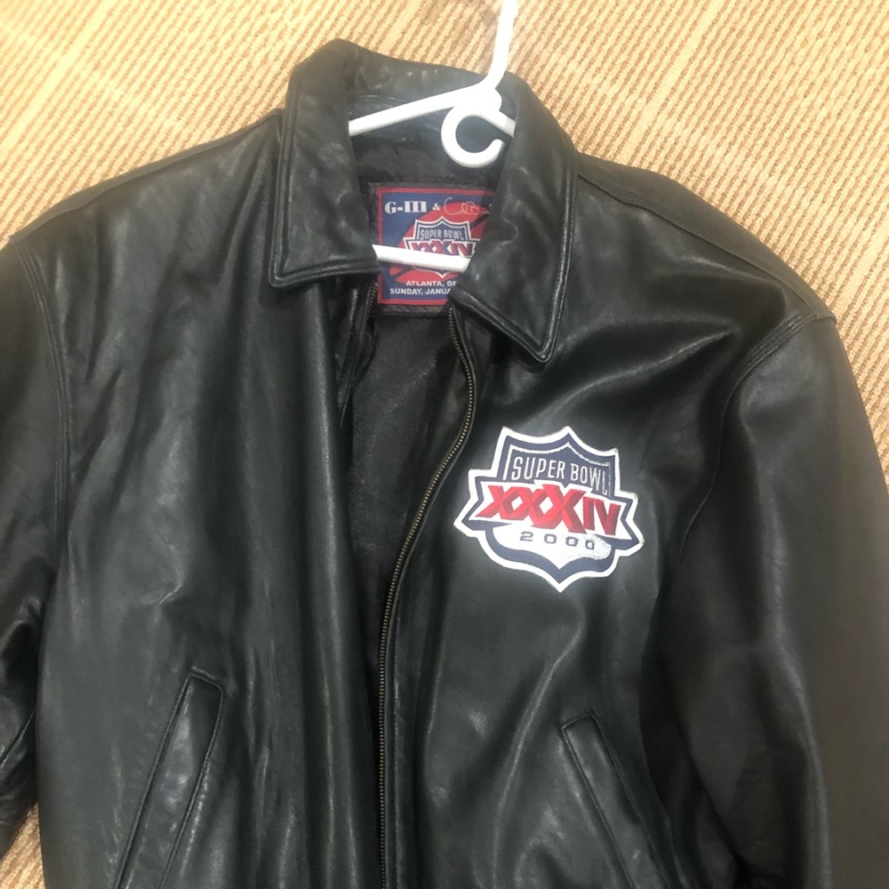 Super Bowl 2000 Premium Leather Jacket